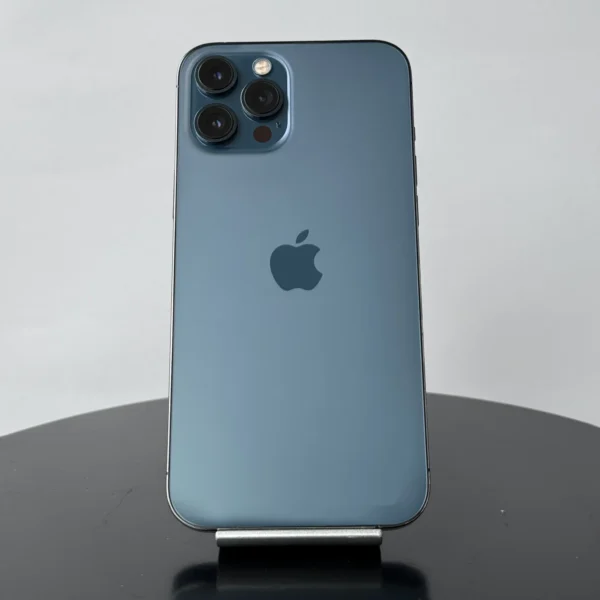 iPhone 12 Pro Max 128gb azul exhibición MersaTechnology